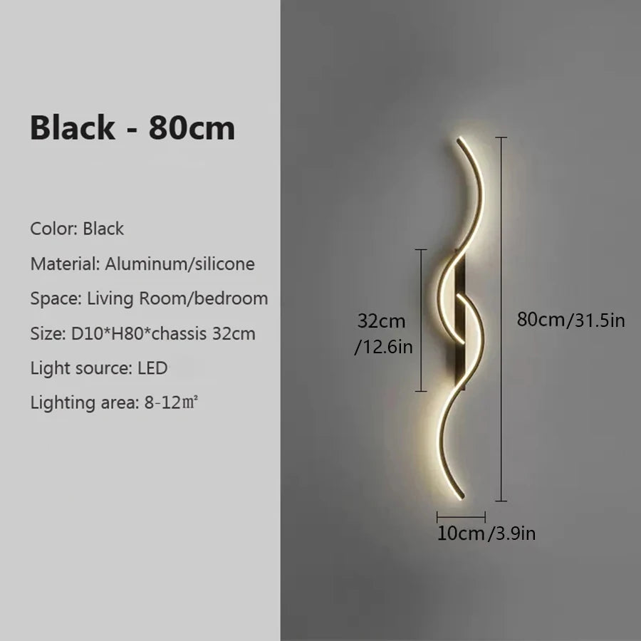 ✨ LumiWall™ Modern LED Wall Lamp
