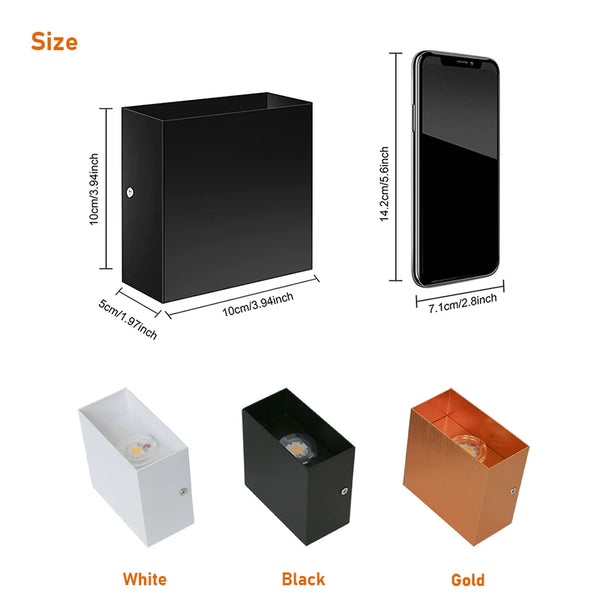 ✨ AuraGlow™ Modern LED Wall Light