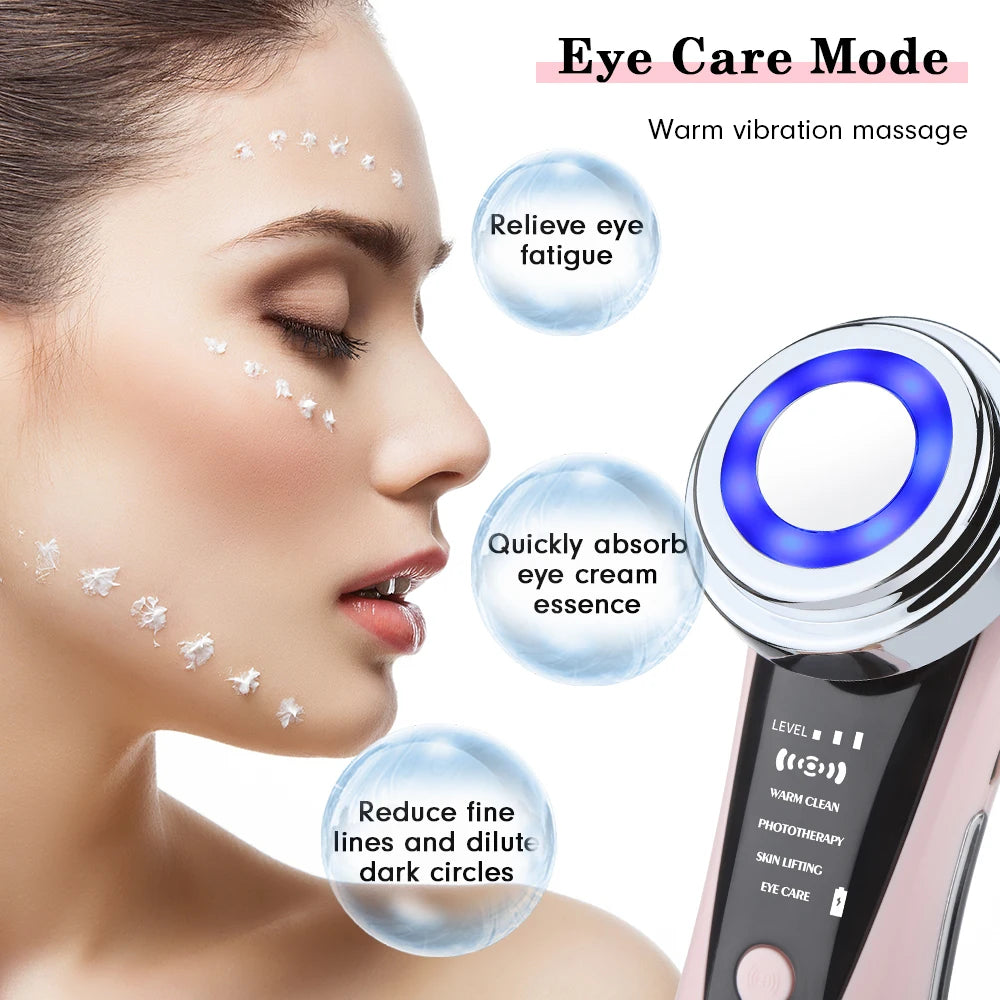 5 In 1 Rejuvenation LED Facial Massage