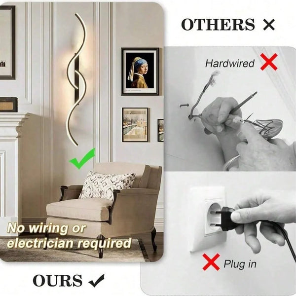 ✨ LumiWall™ Modern LED Wall Lamp