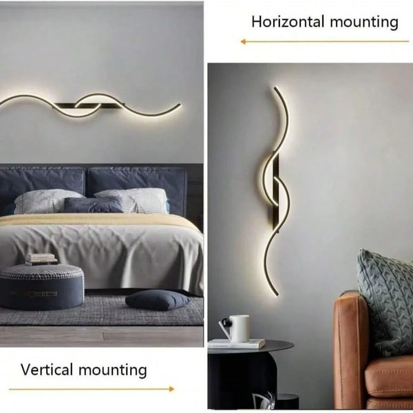✨ LumiWall™ Modern LED Wall Lamp