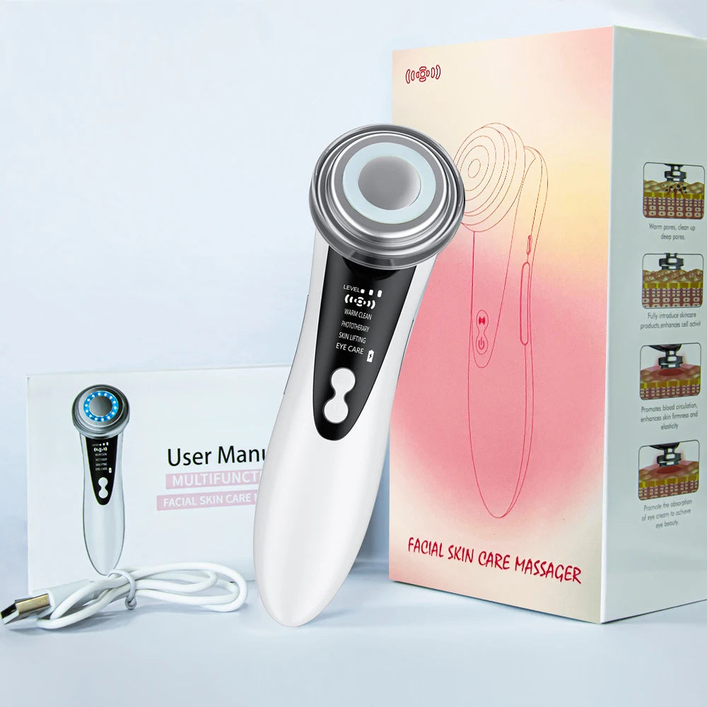 5 In 1 Rejuvenation LED Facial Massage