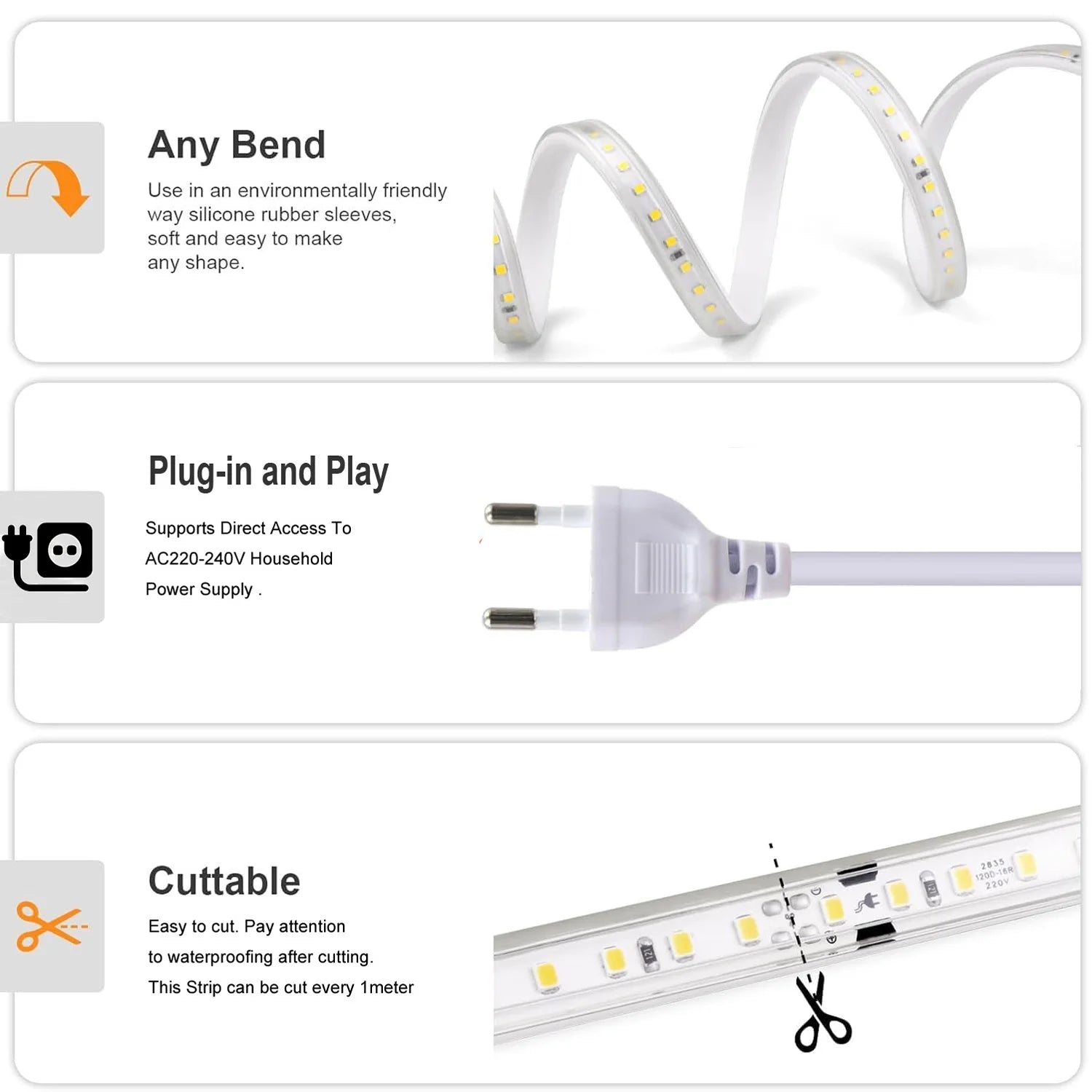 LED Strip Lights 120LEDs