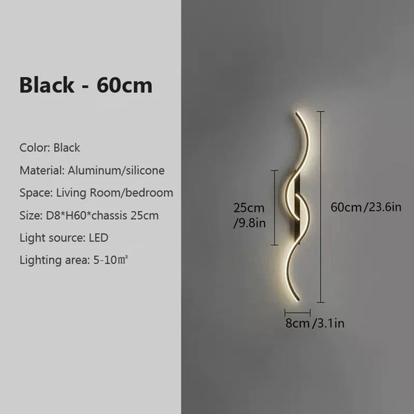 ✨ LumiWall™ Modern LED Wall Lamp